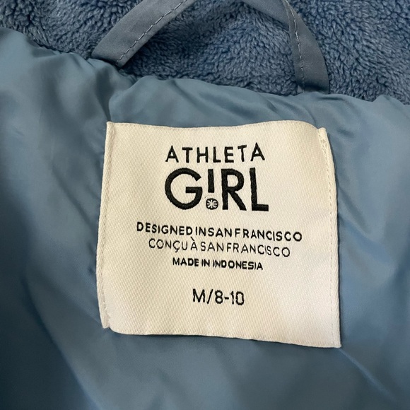 Girls’ Athleta Jacket Coat size Medium 8/10 - Picture 4 of 6